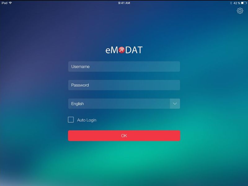 eMODAT iPAD App